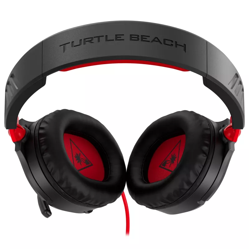 Over-Ear Stereo-Gaming-Headset Turtle Recon 70 — schwarz, kabelgebundenes Stereo, Bedienelemente an einer Ohrmuschel