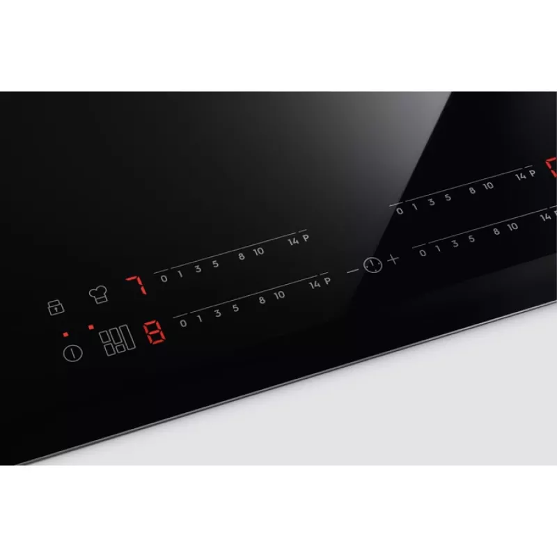 Electrolux EIV835 Schwarz Einbau 80 cm Induktionskochfeld mit Zonen 5 Zone(n)