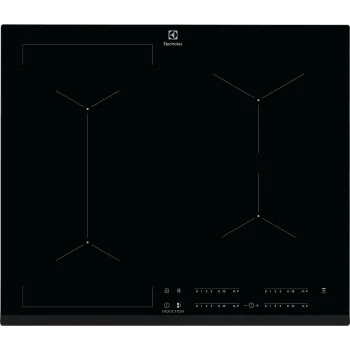 Electrolux EIV634 Schwarz Einbau 60 cm Induktionskochfeld mit Zonen 4 Zone(n)