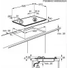 Gas-Kochfeld Electrolux EGS6436RK 4-flammig schwarz, Wok 4000W, Gusseisen-Topfhalter, Drehregler