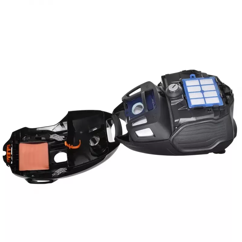 Bodenstaubsauger Electrolux EPF63EB-S, mit Beutel, 700 W, 3,5 L, Teleskoprohr, 9 m Radius, Hygiene-Filter, schwarz