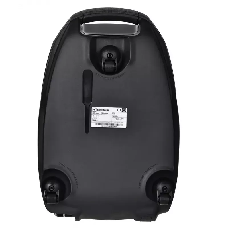 Bodenstaubsauger Electrolux EPF63EB-S, mit Beutel, 700 W, 3,5 L, Teleskoprohr, 9 m Radius, Hygiene-Filter, schwarz