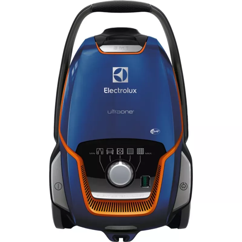 Bodenstaubsauger Electrolux EUOC94DB, Trockenreinigung, 5 L Staubbeutel, 850 W, 12 m Aktionsradius, Allergiefilter, Schwarz