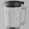Tischmixer Electrolux E6TB1-6ST — 1,75-L-Schüssel, 1400 W, Drehregler, schwarz/Edelstahl/transparent