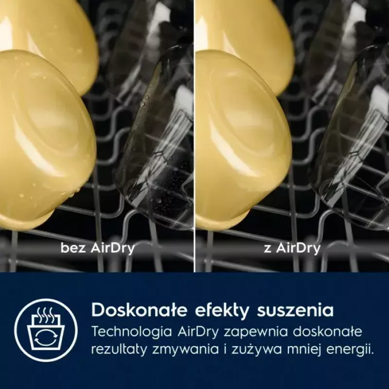 Einbau-Geschirrspüler Electrolux EEA43211L — Slimline 45 cm, 13 Gedecke, 47 dB, AirDry
