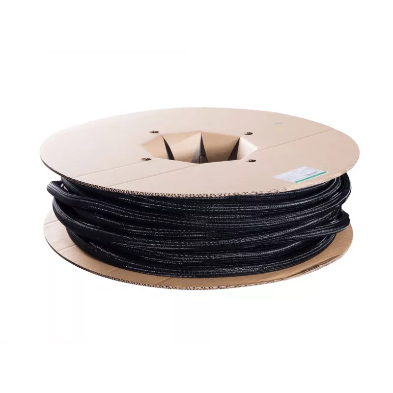 Kabelstrumpf Multibrackets M Universal Kabel Sock Self Wrap Basic 19 mm Schwarz 50 m, Polyester, -50–150 °C