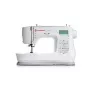 SINGER automatische Nähmaschine C5955 — 417 Stichmuster, 1-Schritt-Knopfloch, 110 W, elektrisch, weiß