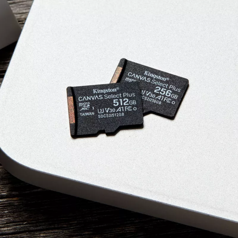 Kingston Technology Canvas Select 256GB micSDXC Plus 100R A1 C10 Karte + Adapter