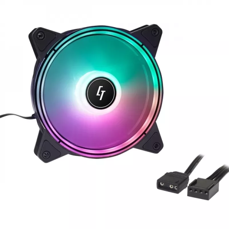 Chieftec Chieftronic Nova Set Lüfter 12 cm Schwarz 3 Stück