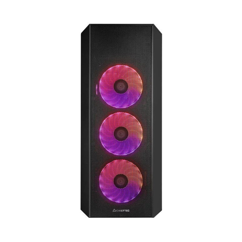 Chieftec GL-04B-OP Computergehäuse Midi Tower Schwarz