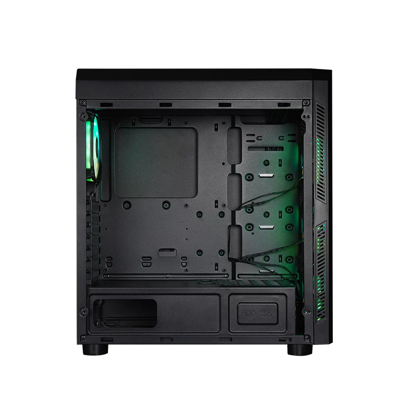 Chieftec GL-04B-OP Computergehäuse Midi Tower Schwarz