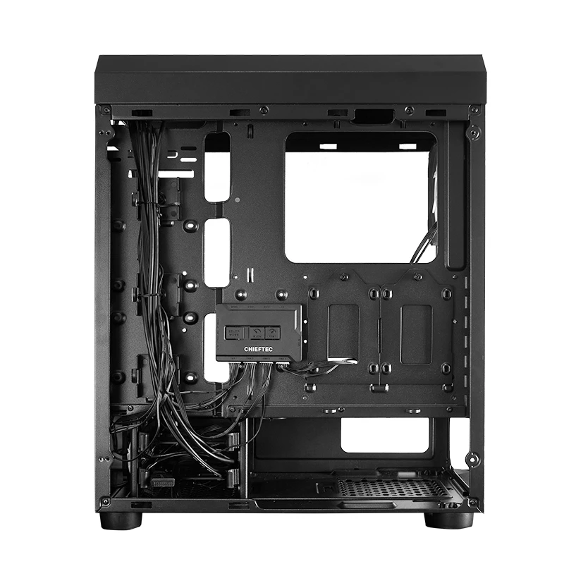 Chieftec GL-04B-OP Computergehäuse Midi Tower Schwarz