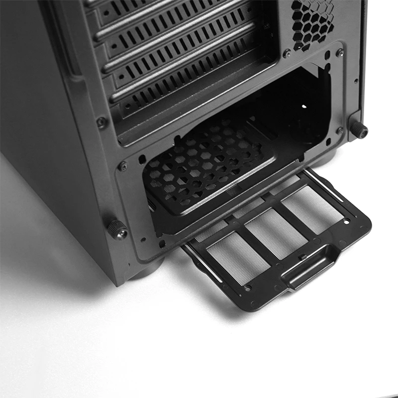 Chieftec GL-04B-OP Computergehäuse Midi Tower Schwarz