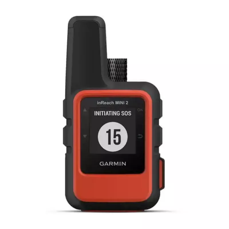 Garmin inReach Mini 2 Personal Schwarz Rot IPX7 336h Batterielaufzeit