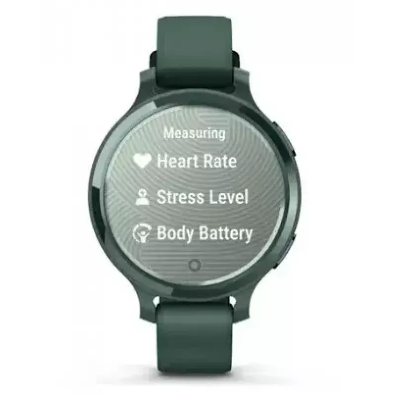 Smartwatch GARMIN Lily 2 Active Grün — 38 mm Aluminiumgehäuse, Silikonarmband, GPS, SpO2, 5 ATM, 9 Tage Akku