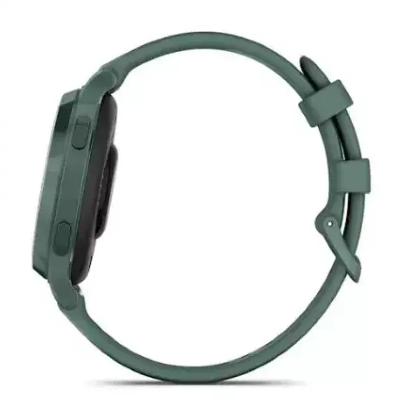 Smartwatch GARMIN Lily 2 Active Grün — 38 mm Aluminiumgehäuse, Silikonarmband, GPS, SpO2, 5 ATM, 9 Tage Akku