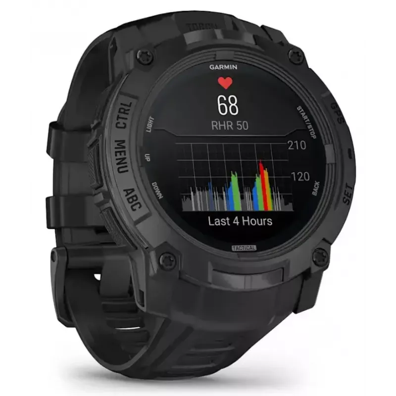 Smartwatch Garmin Instinct 3 Tactical Edition Schwarz