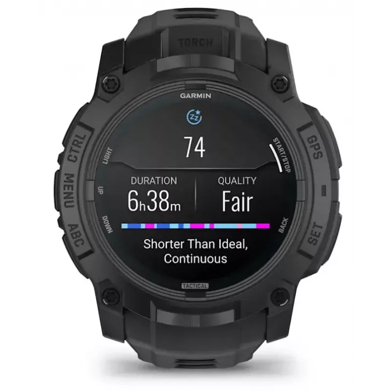 Smartwatch Garmin Instinct 3 Tactical Edition Schwarz