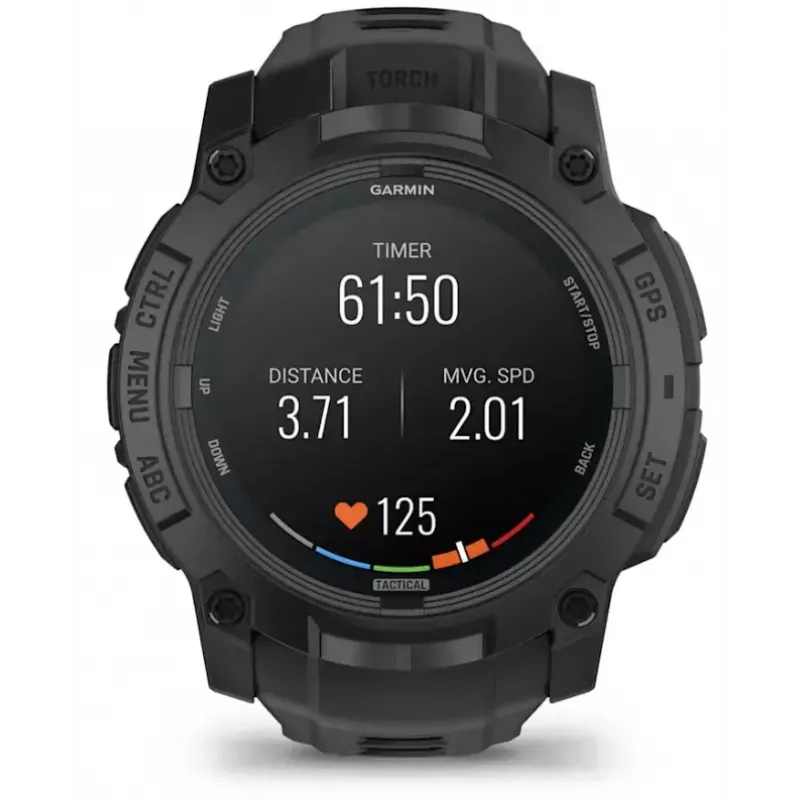 Smartwatch Garmin Instinct 3 Tactical Edition Schwarz