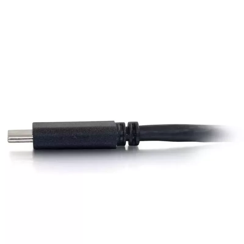 C2G USB-C zu DisplayPort-Adapterkabel 4K 30 Hz 1,8 m Schwarz