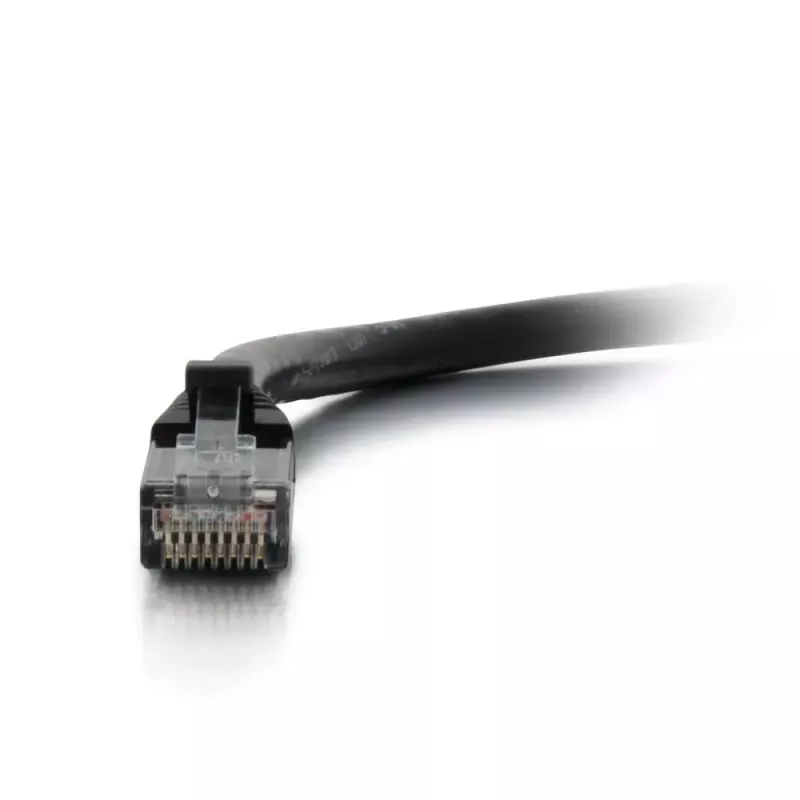 Netzwerk-Patchkabel C2G 3m Cat5e Booted Ungeschirmt UTP Schwarz