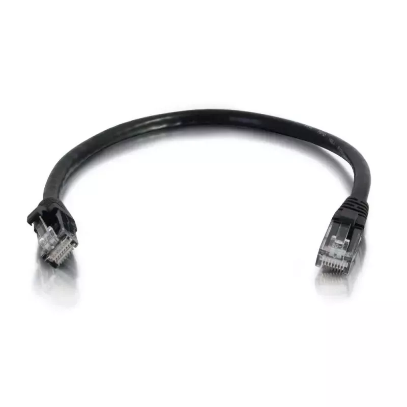Netzwerk-Patchkabel C2G 3m Cat5e Booted Ungeschirmt UTP Schwarz