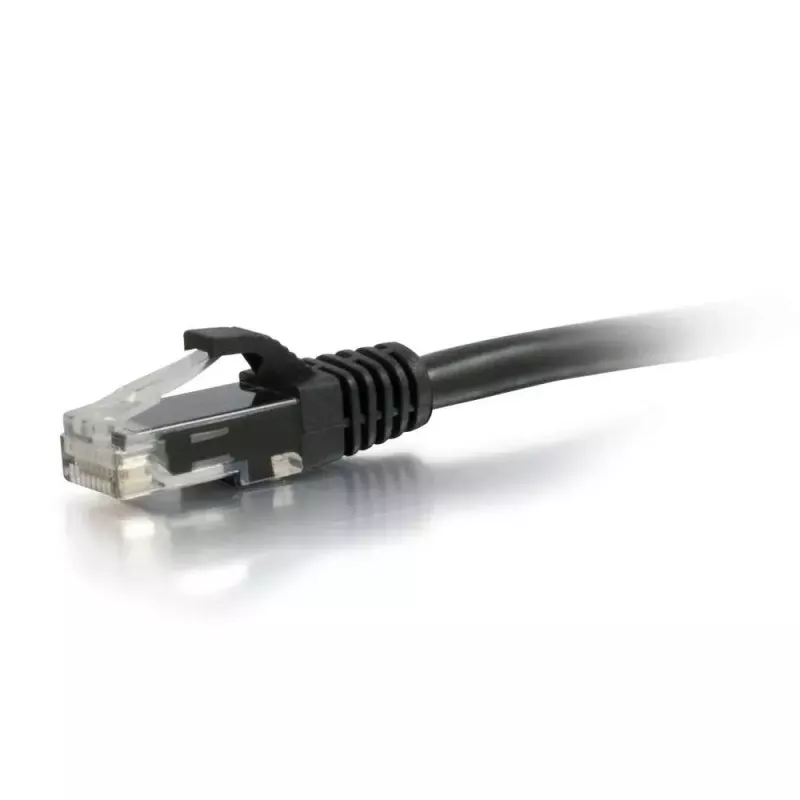 Netzwerk-Patchkabel C2G 3m Cat5e Booted Ungeschirmt UTP Schwarz
