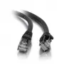 Netzwerk-Patchkabel C2G 3m Cat5e Booted Ungeschirmt UTP Schwarz