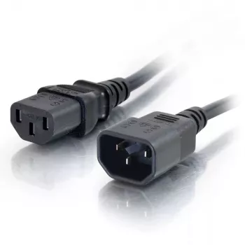 C2G 5m 18 AWG Computer-Stromverlängerungskabel IEC320C13 auf IEC320C14