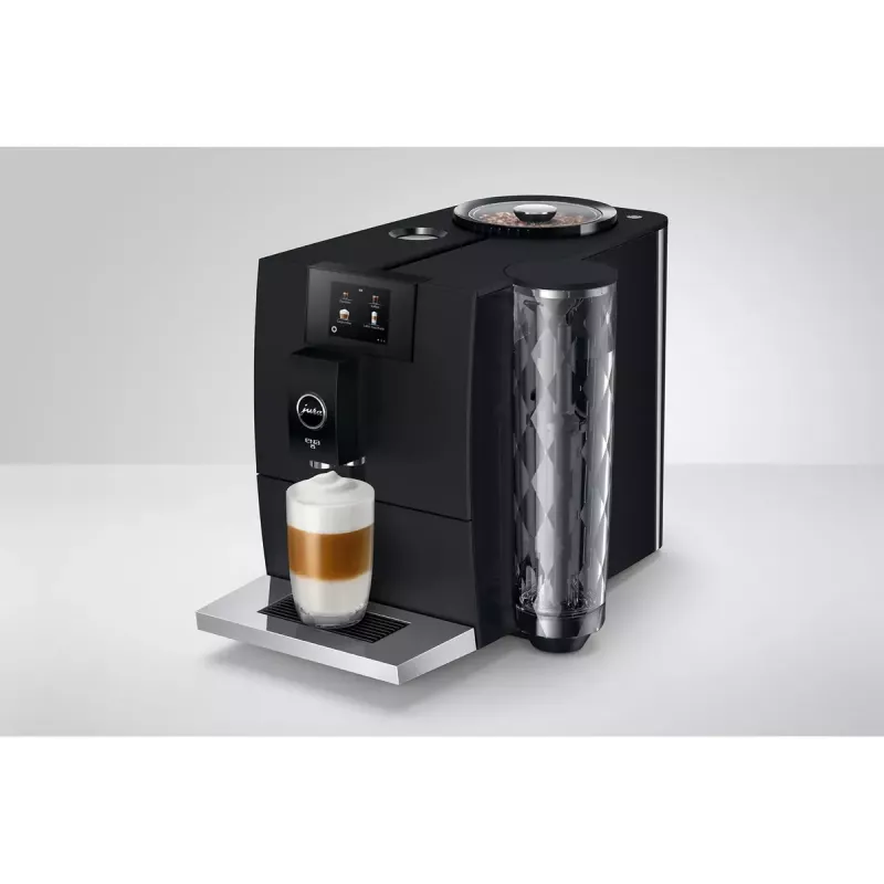 Espressomaschine JURA ENA 8 (EC) — 1,1-Liter-Wassertank, 125 g Bohnen, 15 bar, integriertes Mahlwerk, 10 Tassen