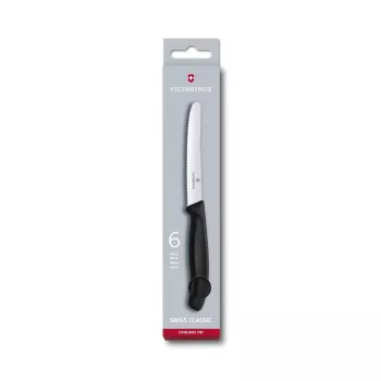 Messerset Victorinox SwissClassic Swiss Classic Tomaten- und Tafelmesser-Set 6-teilig