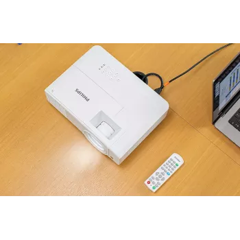 Philips ProPix 650 Standard-Projektor 4000 ANSI Lumen DLP WXGA (1280x800) 3D Weiß