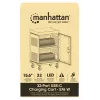 Manhattan iPad bis 13 Zoll, MacBook Air bis 15 Zoll & Chromebook 15,6 Zoll 32-Fach-Ladewagen/-wagen über USB-C, Auch andere Tablets/Smartphones (mit Gerät-zu-USB-C-Kabel), Fächer 404x27,6x283mm, Ladekabel für Geräte nicht im Lieferumfang (empfohlenes USB-C-Kabel 354868), Gehäuse