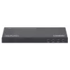 Manhattan 4K 4-Port HDMI Multiviewer Switch, Switch mit vier Eingängen auf einem Display, 4K@30Hz, mehrere Anzeigeoptionen einschließlich Bild-in-Bild und Dual-/Quad-Screen, Tasten- oder Fernbedienung, 3,5-mm- und Toslink-Audio, Schwarz, 3 Jahre Garantie
