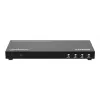 Manhattan 4K 4-Port HDMI Multiviewer Switch, Switch mit vier Eingängen auf einem Display, 4K@30Hz, mehrere Anzeigeoptionen einschließlich Bild-in-Bild und Dual-/Quad-Screen, Tasten- oder Fernbedienung, 3,5-mm- und Toslink-Audio, Schwarz, 3 Jahre Garantie