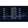 Manhattan 4K 4-Port HDMI Multiviewer Switch, Switch mit vier Eingängen auf einem Display, 4K@30Hz, mehrere Anzeigeoptionen einschließlich Bild-in-Bild und Dual-/Quad-Screen, Tasten- oder Fernbedienung, 3,5-mm- und Toslink-Audio, Schwarz, 3 Jahre Garantie