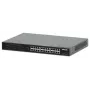 Intellinet 24-Port Gigabit Ethernet PoE+ Switch mit 2 SFP Ports IEEE 802.3at/af (PoE+/PoE) konform, PoE-Leistungsbudget von 370 W, zwei 1G SFP offene Steckplätze, 19 Zoll Rackmount