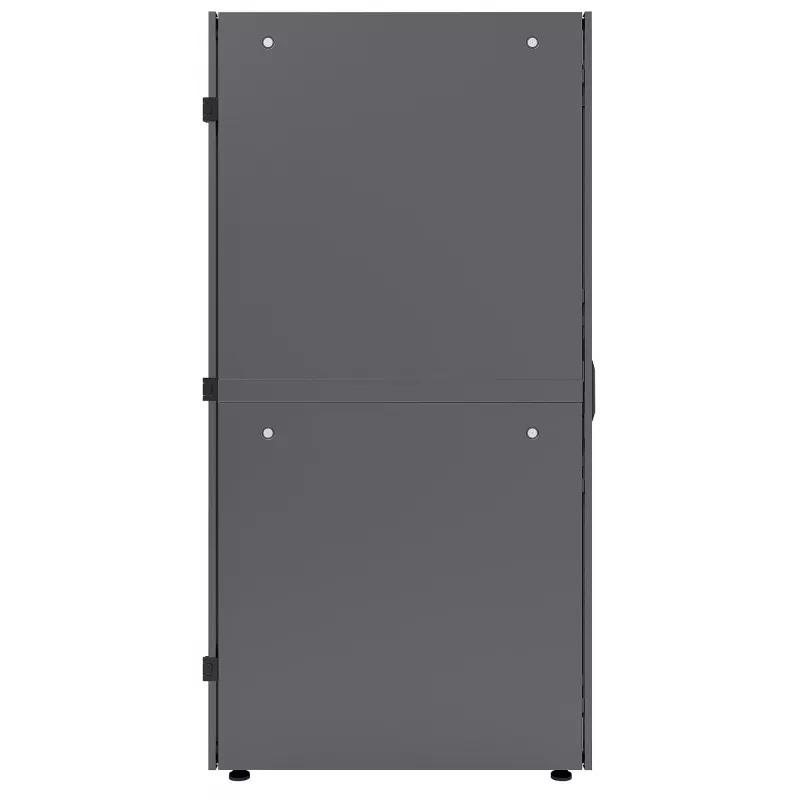Intellinet 19 Zoll Serverschrank – freistehend, 42HE, 800 x 1200 mm (Breite x Tiefe), Schwarz, montiert, max. 1500 kg, Mehrpunkt-Türschloss, ein Schloss pro Seitenverkleidung, nutzbare Tiefe 123–973 mm, IP20, Rack, Stahl
