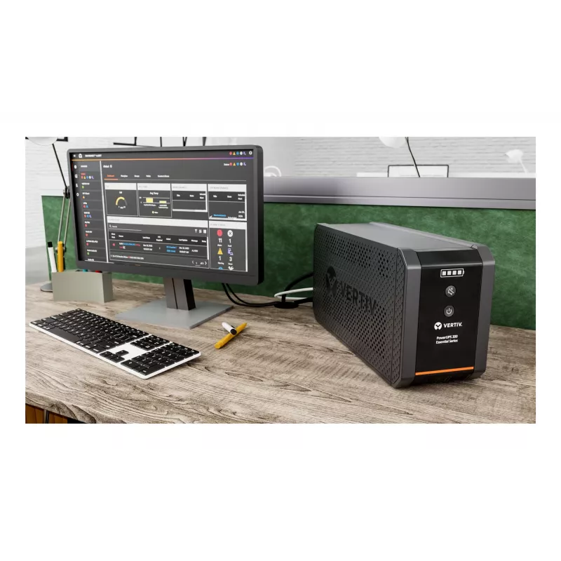 Vertiv PowerUPS 200 Essential PSA6E-1600IT-IEC, 1600VA/925W, Line-Interactive, 1,6 kVA, 925 W, Sinus, 140 V, 290 V