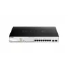D-Link 10-Port Gigabit PoE+ Smart Managed Switch inklusive 2 SFP-Ports
