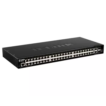 D-Link 48-Port Gigabit Stackable Smart Managed Switch mit 2 x 10GBase-T Ports & 2 x 10G SFP+