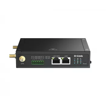 D-Link 4G LTE IIoT Gateway, Mobilfunk-Gateway, Schwarz, 4G, LTE, LTE, MicroSD (TransFlash), Extern