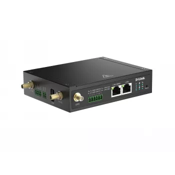D-Link 4G LTE IIoT Gateway, Mobilfunk-Gateway, Schwarz, 4G, LTE, LTE, MicroSD (TransFlash), Extern