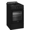 Whirlpool W5G8LMSWTB freistehender Herd Elektro Gas Schwarz