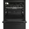 Whirlpool W5G8LMSWTB freistehender Herd Elektro Gas Schwarz