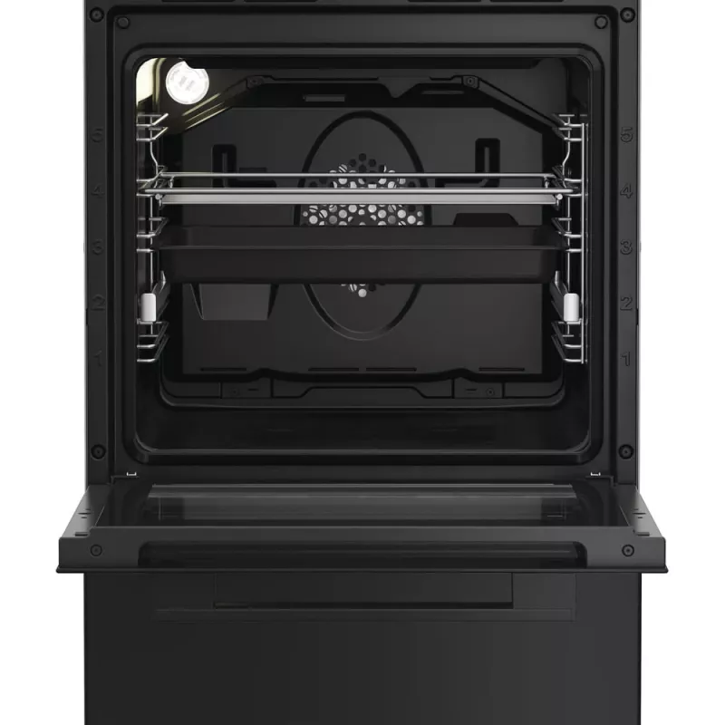Whirlpool W5G8LMSWTB freistehender Herd Elektro Gas Schwarz