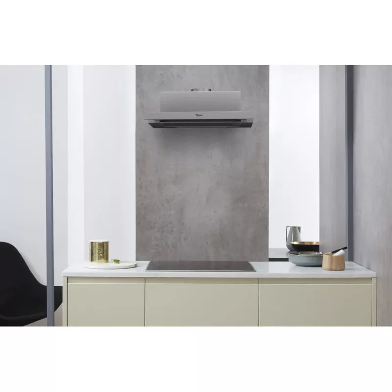 Whirlpool AKR 749/1 IX Halb eingebaut (herausziehbar) Grau 304 m³/h