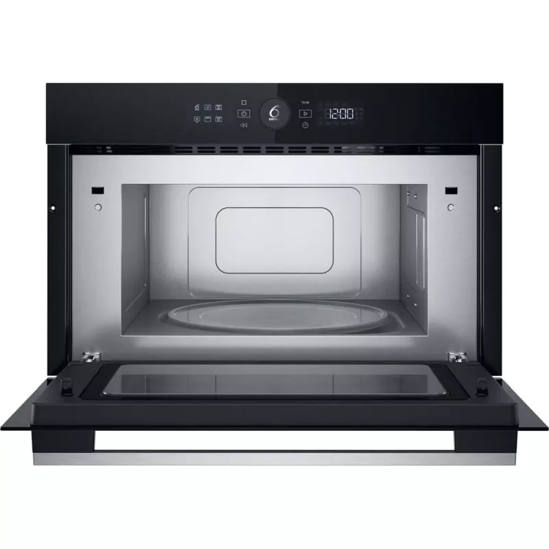Whirlpool WMD54MX Schwarz, Edelstahl Grillmikrowelle Einbau 31 L 1000 W