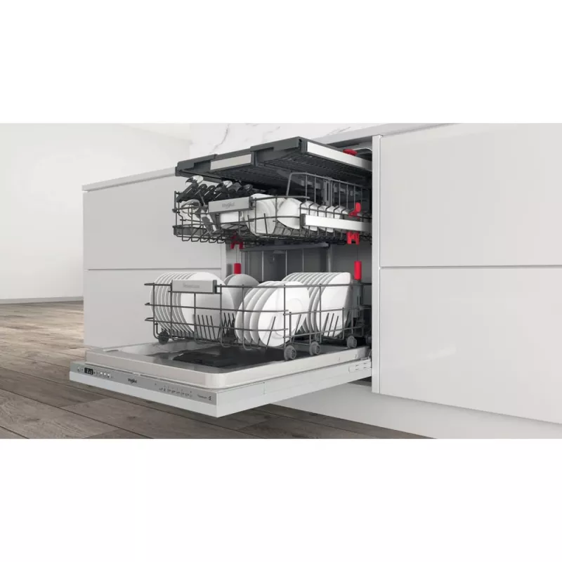 Whirlpool WIO 3O26 PL Vollintegriert 14 Maßgedecke