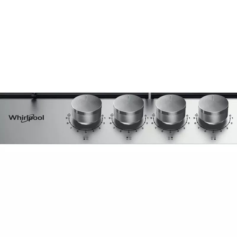 Whirlpool TGML 650 IX Edelstahl Einbau 58 cm Gas 4 Kochzonen